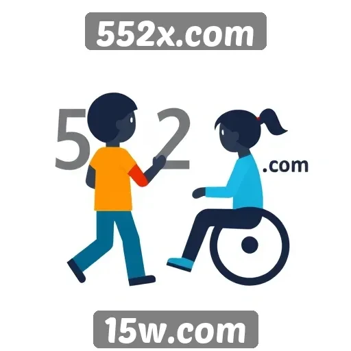 Acessibilidade e inclusão no 552x.com