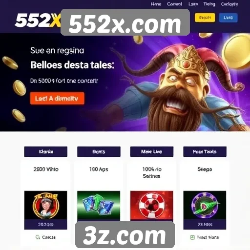Informações sobre bônus e promoções do 552x.com