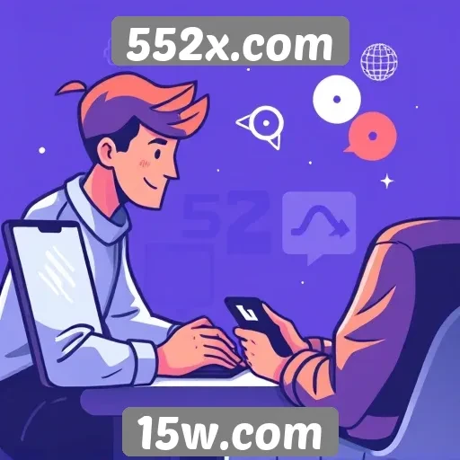 Comportamento dos usuários em 552x.com